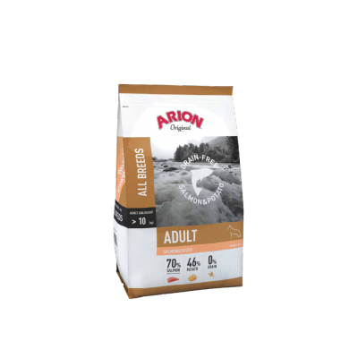 Arion Original Adult Salmon&Potato Grain Free saco 12 kg