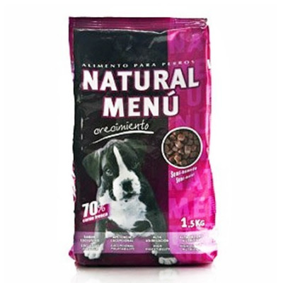 Natural Menú Crecimiento - Alimento Semi-Húmedo para Cachorros