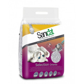 Sanicat Selection Oriente 15L - Arena Ultra Aglomerante para Gatos