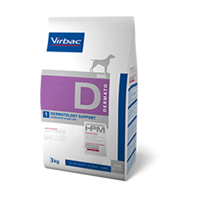 Virbac D1-Dog Dermatology Support para Perros