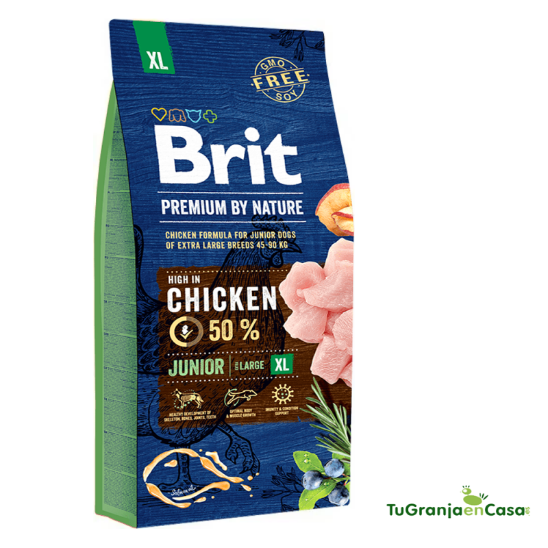 Brit Premium Junior XL Alimento para Cachhorros de Razas Gigantes