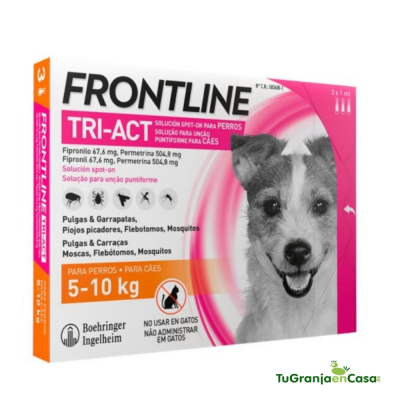 Pipetas Frontline Tri-Act para Perros