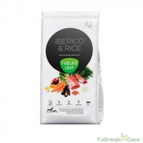 Natura Diet Iberico & Rice saco 12 Kilos