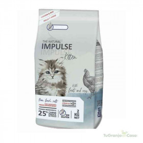 THE NATURAL IMPULSE CAT KITTEN 2 KG