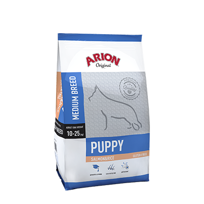 Arion Original Puppy Medium Breed Salmon&Rice saco 12 kg