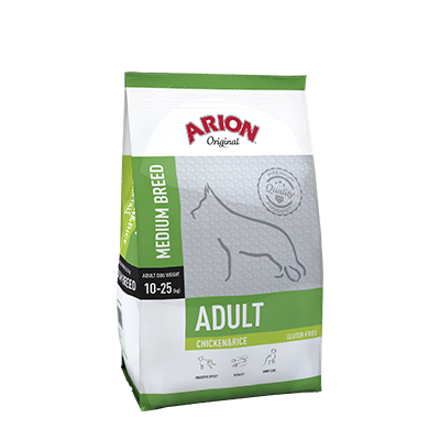 Arion Original Adult Medium Breed Chicken&Rice saco 12 kg