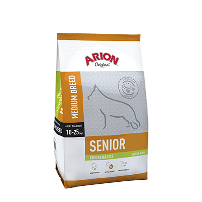 Arion Original Medium Breed Senior Chicken&Rice saco 12 kg