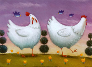 Gallinas y cercados
